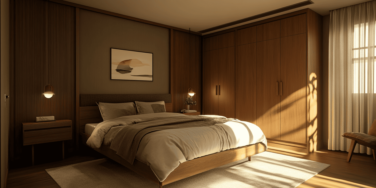 wooden wardrobe 1212